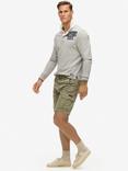 Superdry Heavy Cargo Shorts, Olive Khaki