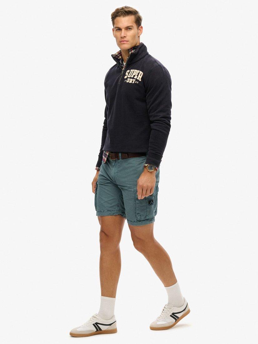 Product image 2 of 6, which shows Superdry Parachute Light Shorts, Stormy Weather Grey, 28R