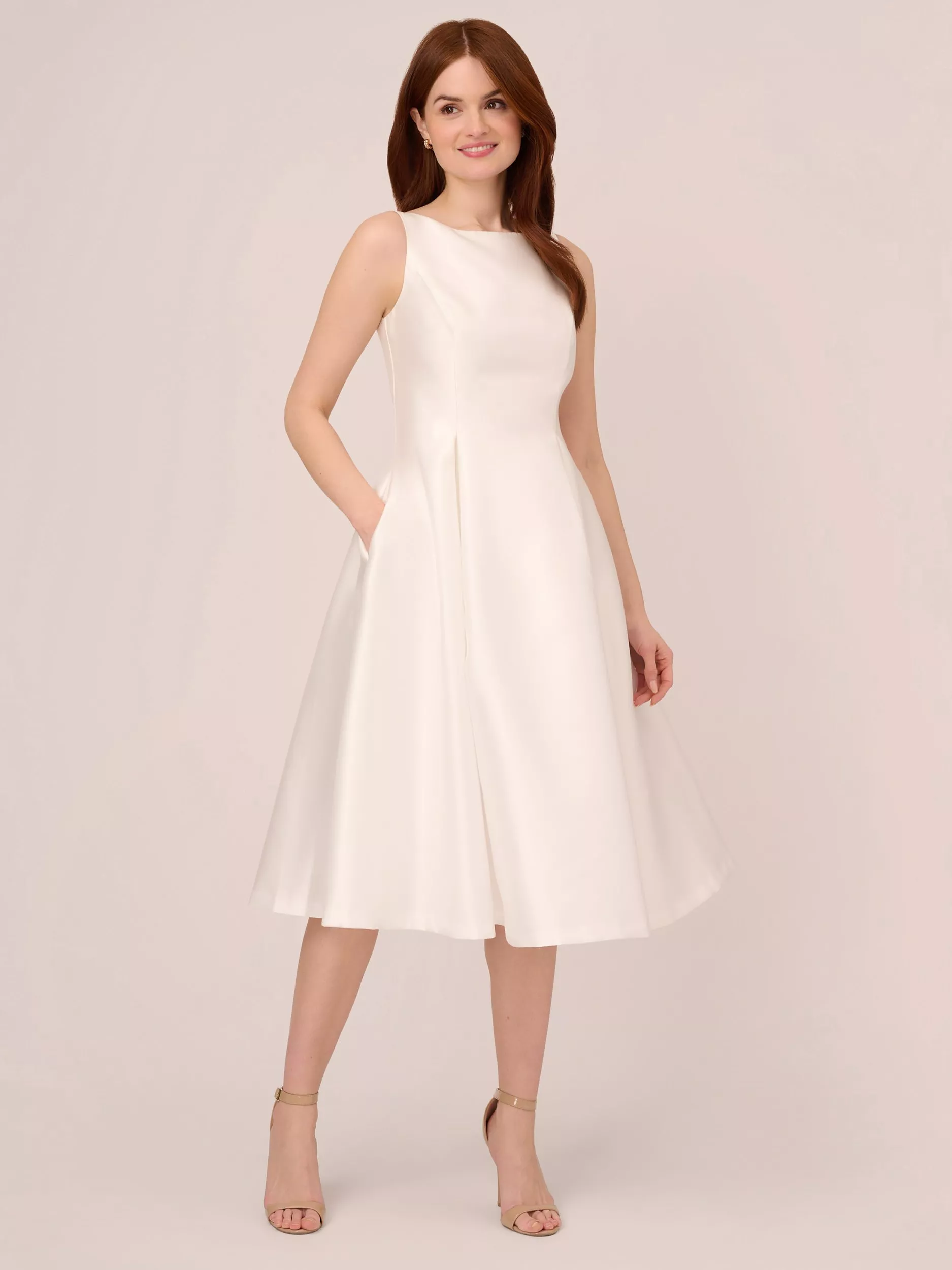 Adrianna papell white hot sale