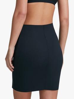 Commando Seamless Half Slip with Control Shorts - view 2, Black
