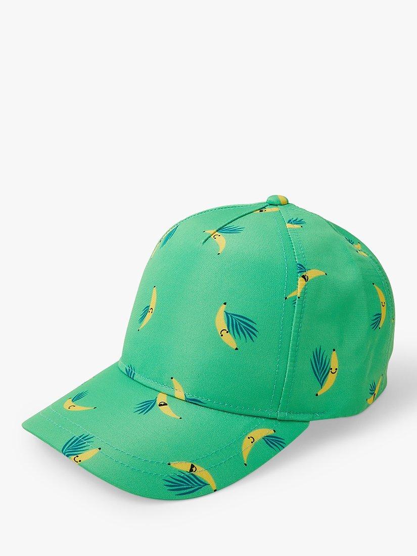 Angels by Accessorize Kids' Banana Print Baseball Cap, Green