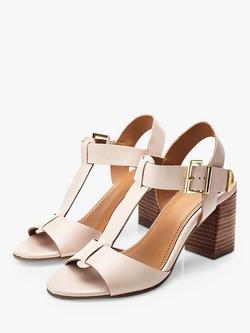 Moda in Pelle Molliey Leather Sandals - view 2, Cameo