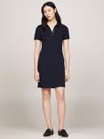 Tommy Hilfiger 1985 Heritage Slim Fit Pique Polo Dress, Desert Sky