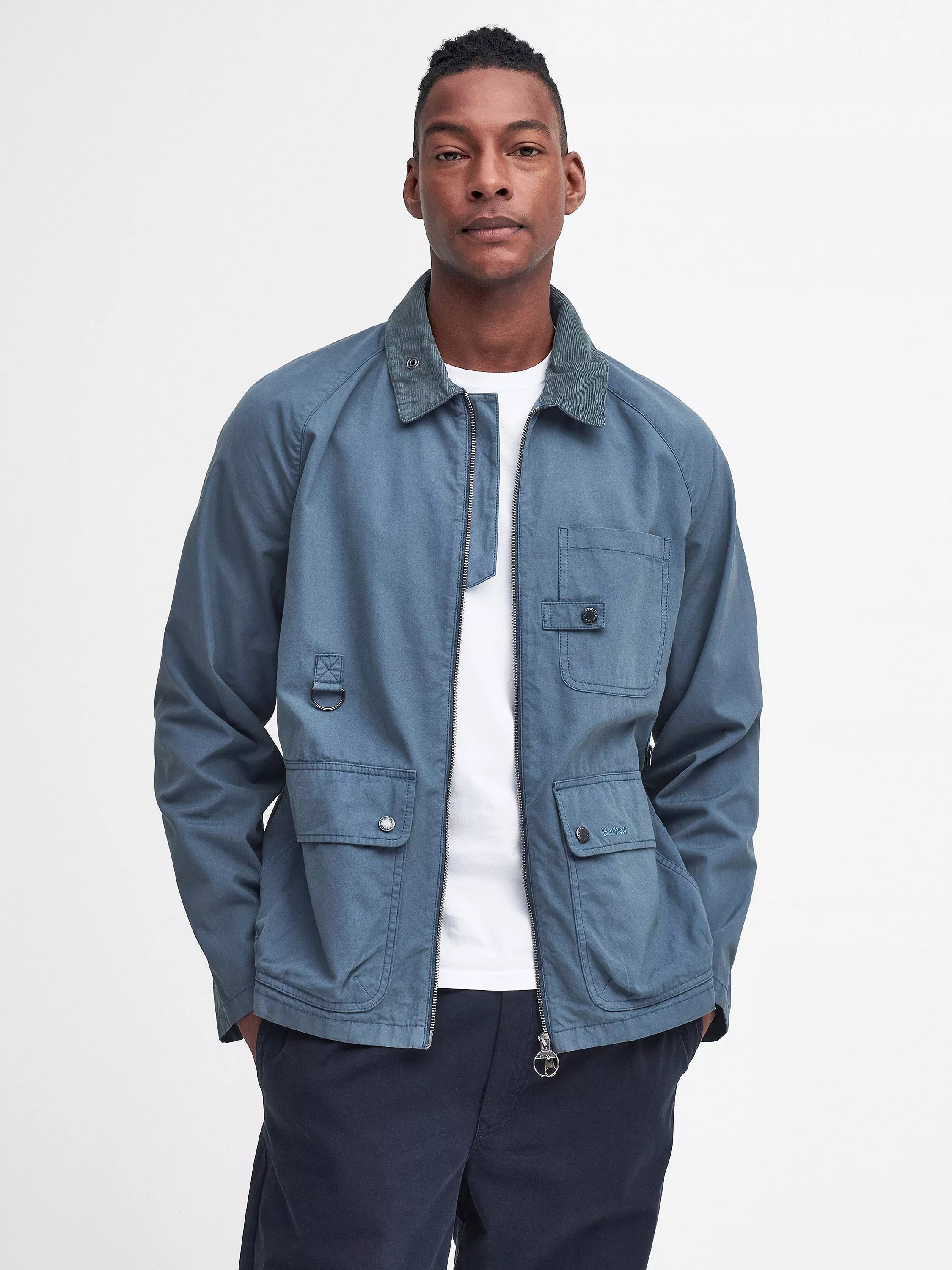 Barbour Fenton Casual Jacket Dark Slate