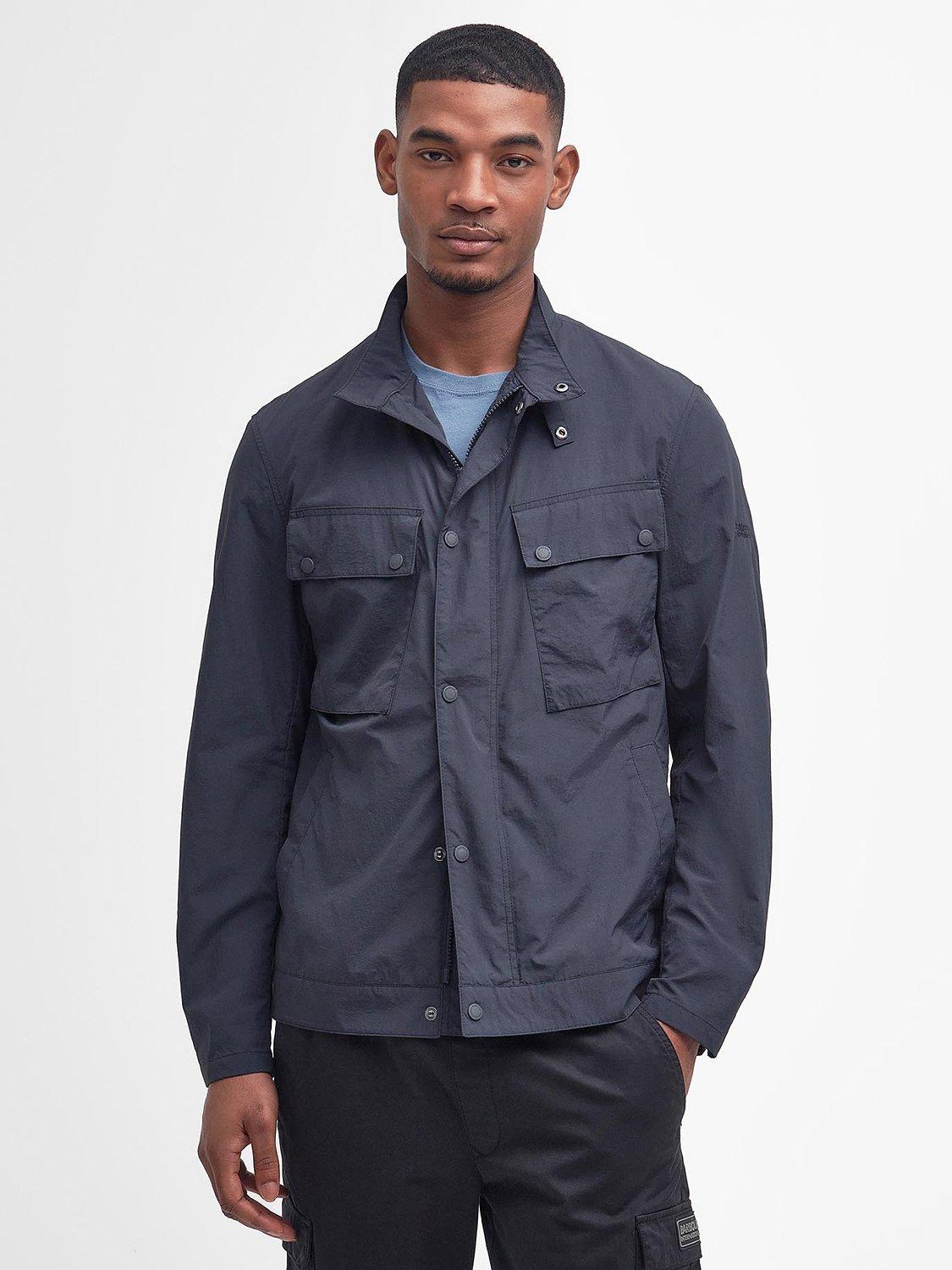 Barbour International Hayledon Bike Jacket Dark Navy