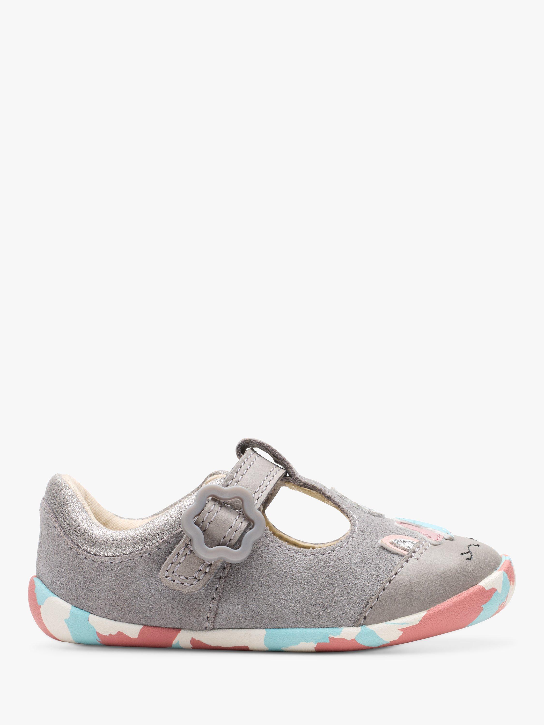 Clarks white baby shoes best sale