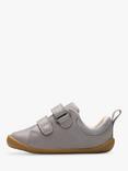 Clarks Baby Roamer Elephant Leather Shoes, Grey