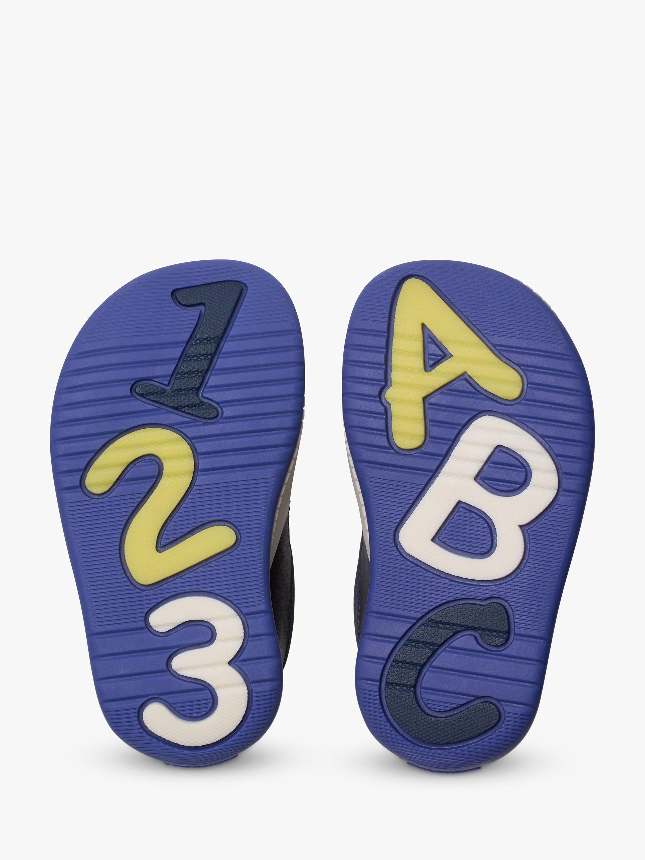 Product image 8 of 8, which shows Clarks Baby Roller Fun Pre Walker Shoes, Navy, C2.5G