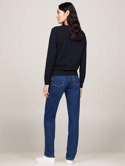 Tommy Hilfiger Heritage V-Neck Jumper - view 2, Desert Sky