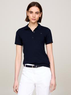 Tommy Hilfiger Slim Fit Pique Polo Shirt, Desert Sky
