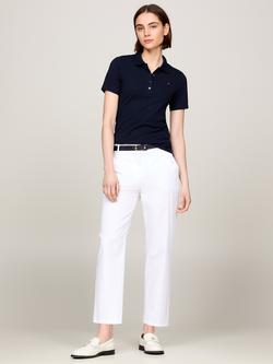 Tommy Hilfiger Slim Fit Pique Polo Shirt - view 2, Desert Sky