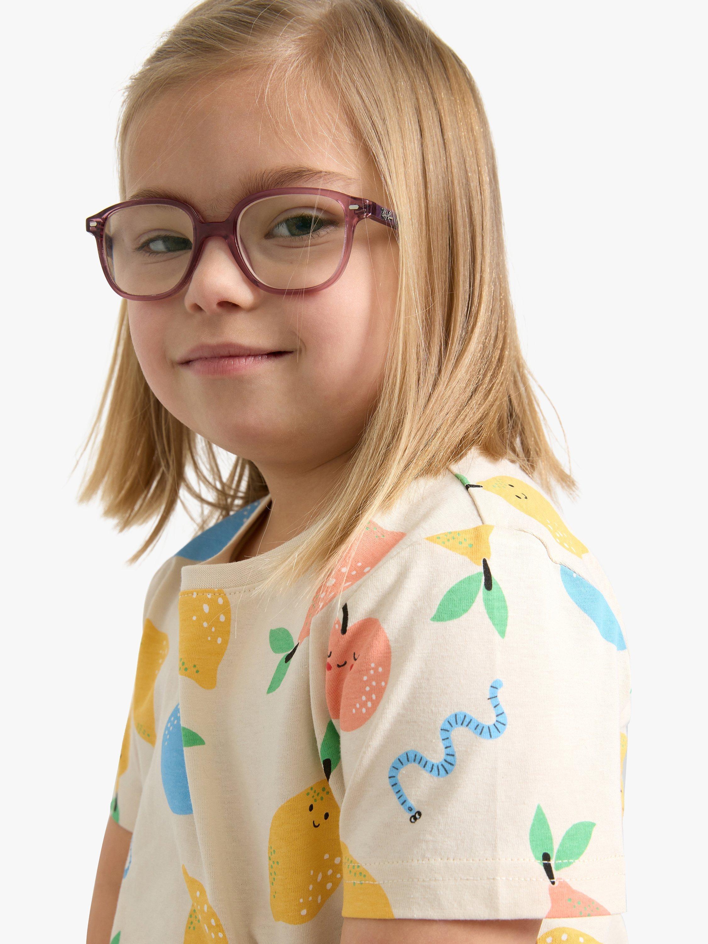 Product image 4 of 6, which shows Lindex Kids' Fruit Print Short Pyjamas, Beige/Multi, 18-24 months