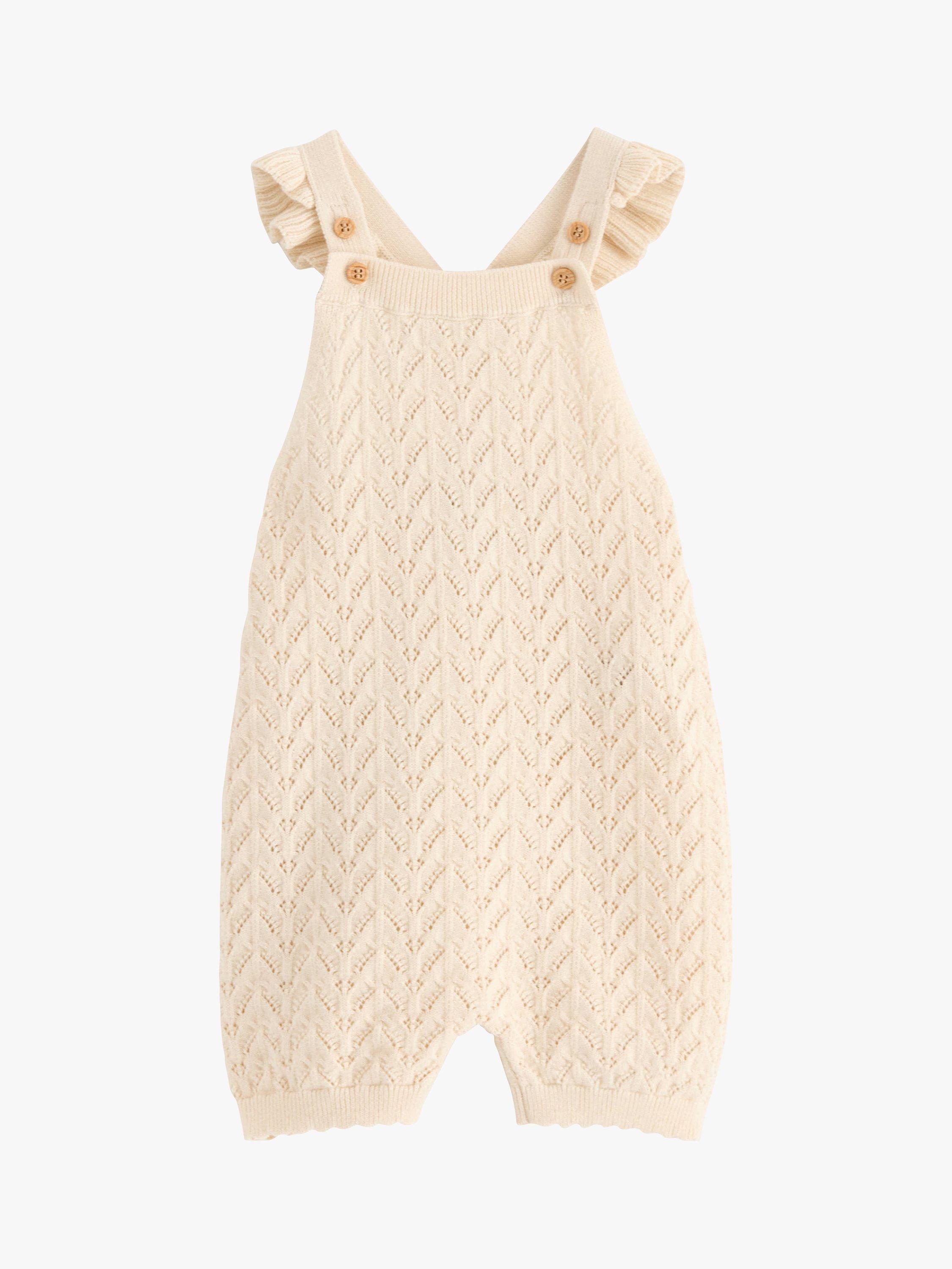 Lindex Baby Knitted Jumpsuit Beige