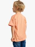 Lindex Kids' Short Sleeve Oversized T-Shirt, Light Orange