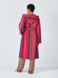 Margo Selby Faversham Bath Robe, Red/Pink