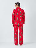 John Lewis Christmas Trees Pyjama Set, Red