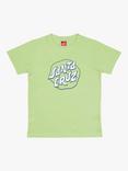 Santa Cruz Kids' Logo Cotton T-Shirt