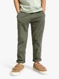 Lindex Kids' Organic Cotton Drawstring Jogger Trousers