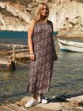 Live Unlimited Petite Ditsy Jersey Maxi Dress, Multi