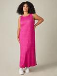 Live Unlimited Geometric Jersey Maxi Dress, Purple