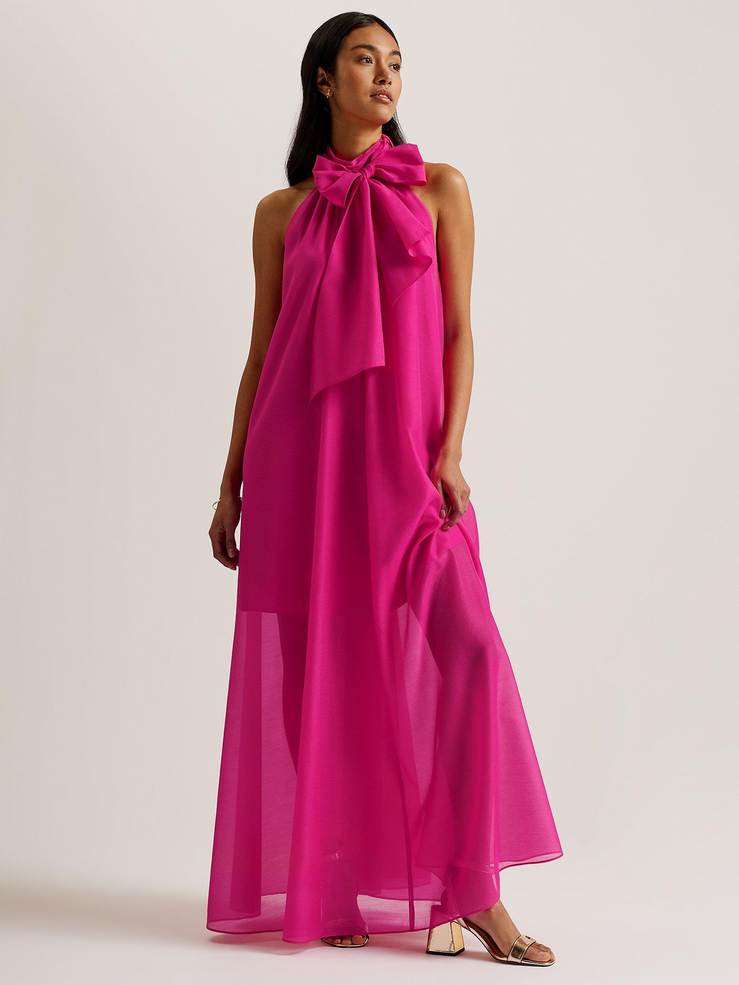 Pink dress ted baker hotsell