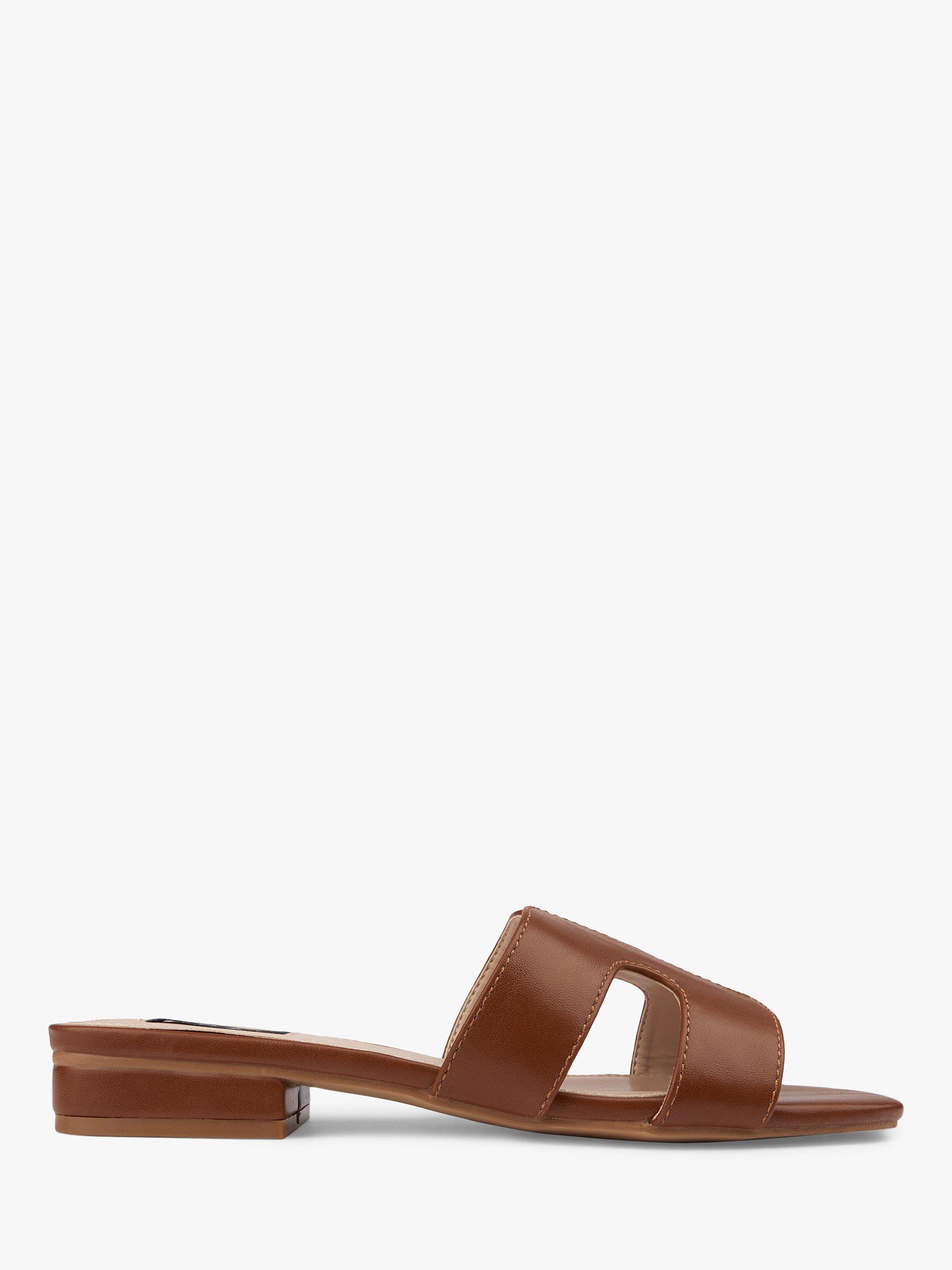 Product image 1 of 4, which shows V.GAN Vegan Bok Sandals, Tan, 3