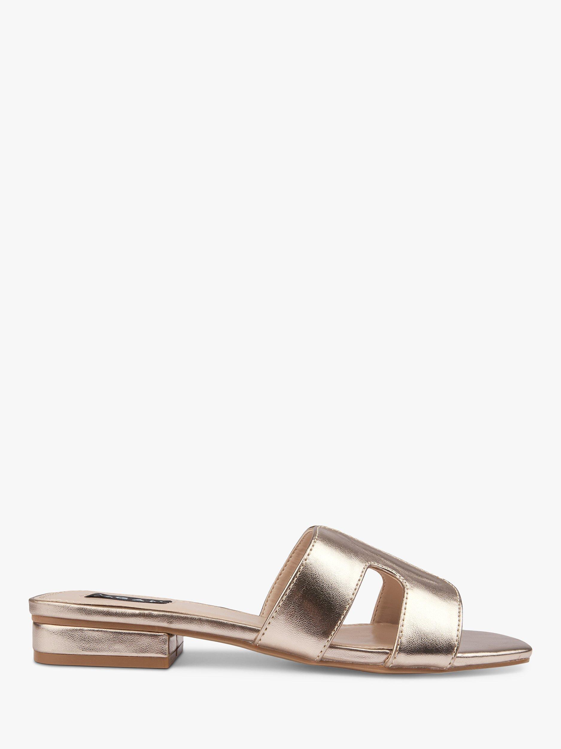 V.GAN Vegan Bok Sandals, Gold, 3