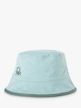 Benetton Kids' Logo/Pattern Reversible Bucket Hat