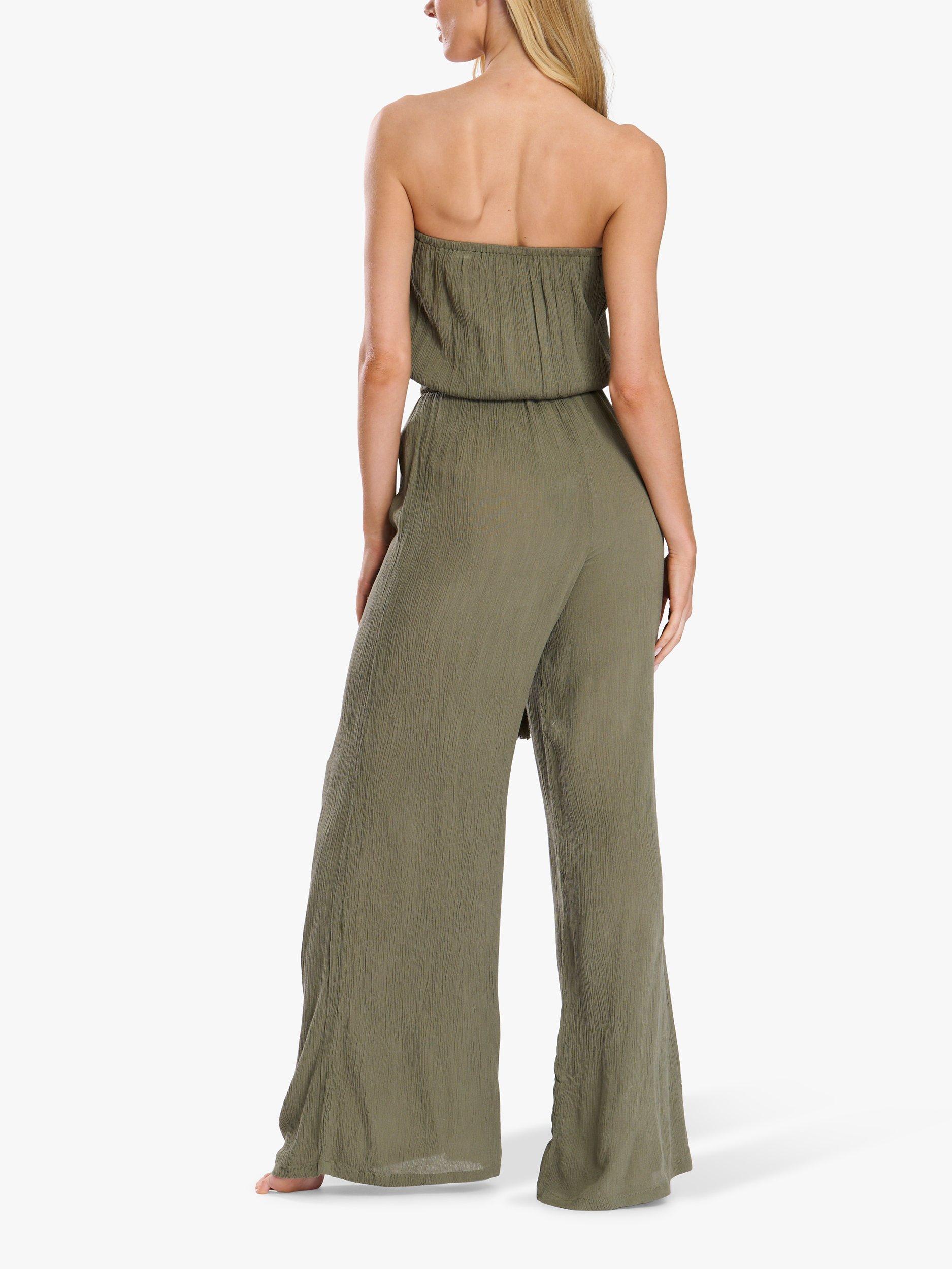 Olive green jumpsuit forever 21 on sale