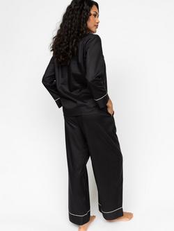Cyberjammies Hotel Long Pyjama Set - view 2, Black