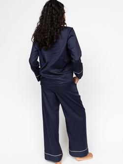 Cyberjammies Hotel Long Pyjama Set - view 2, Navy