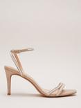 Phase Eight Embellished High Heel Sandals, Beige