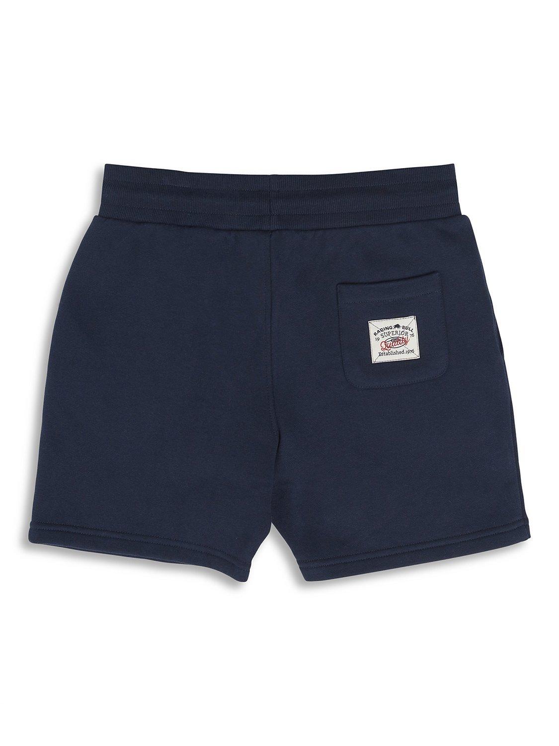 Product image 2 of 4, which shows Raging Bull Kids' Cotton Sweat Shorts, Navy, 5-6 years