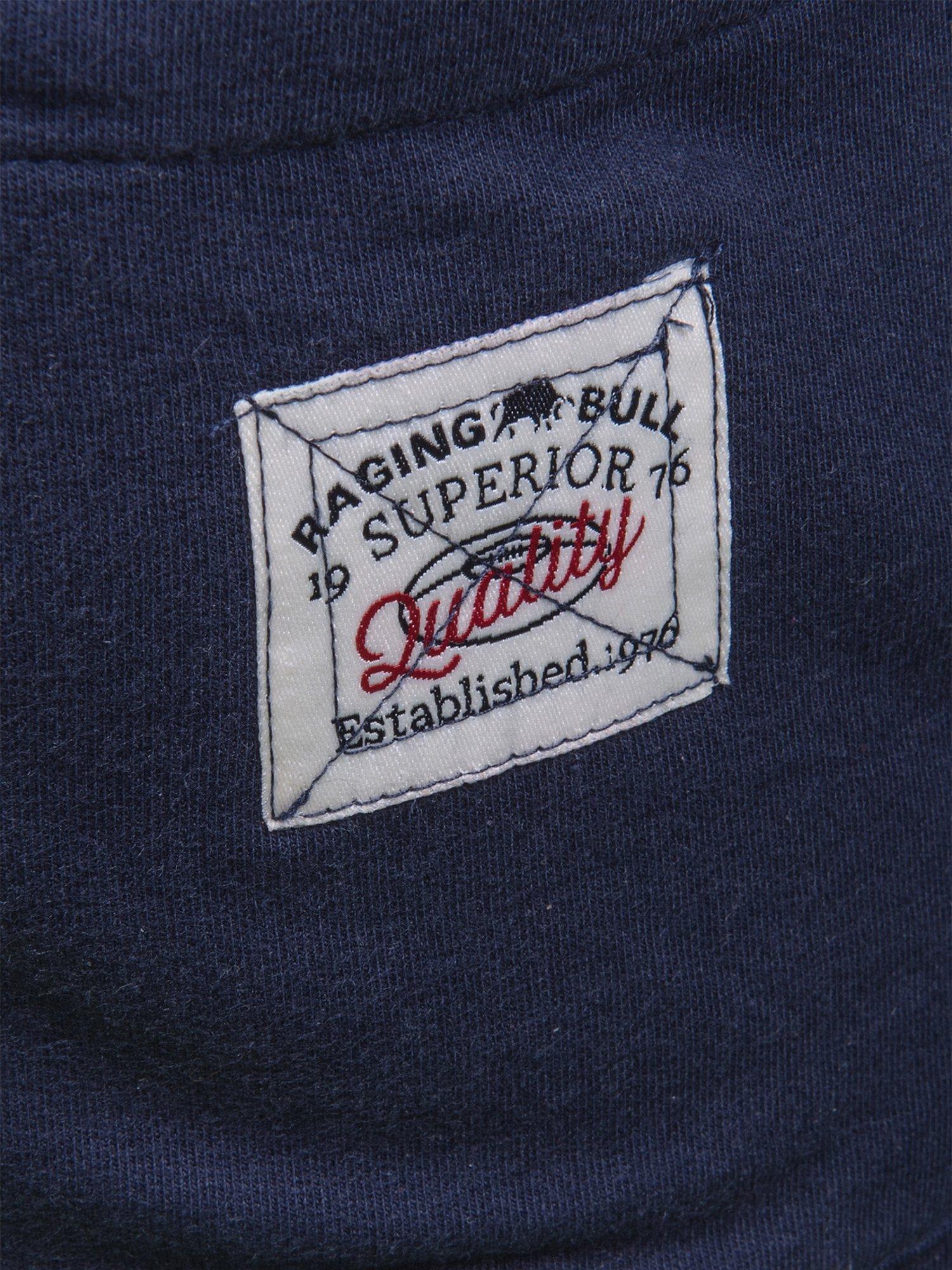 Product image 4 of 4, which shows Raging Bull Kids' Cotton Sweat Shorts, Navy, 5-6 years
