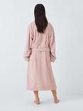 John Lewis Egyptian Cotton Unisex Bath Robe, Pale Pink