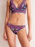 Boden Floral Print Bikini Bottoms, Multi