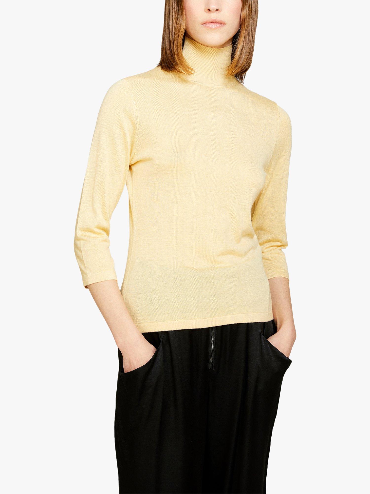 Quarter sleeve turtleneck hot sale