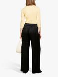 SISLEY 3/4 Sleeve Turtleneck Silk Blend Jumper