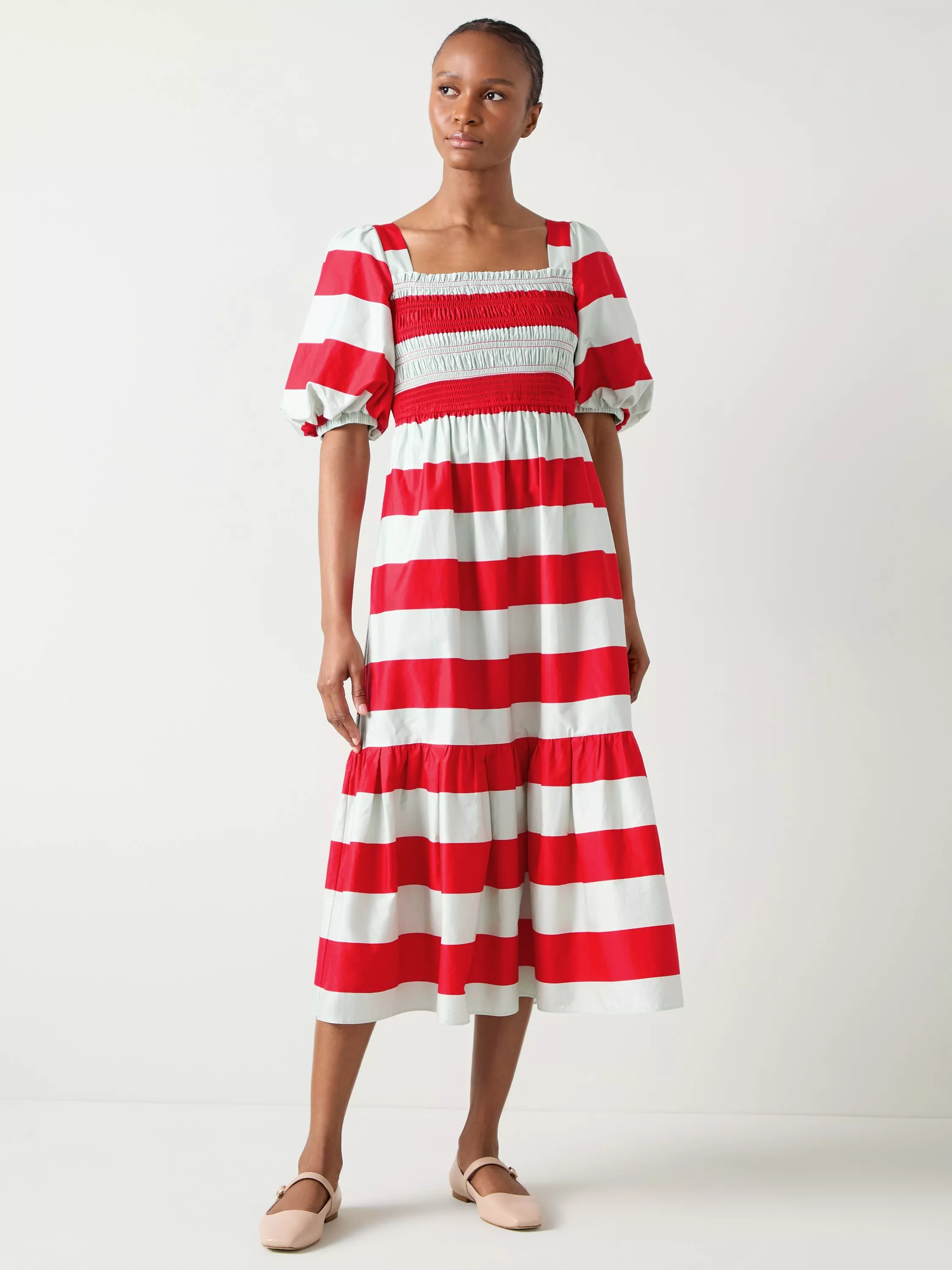 Black dress with red stripe down the side online
