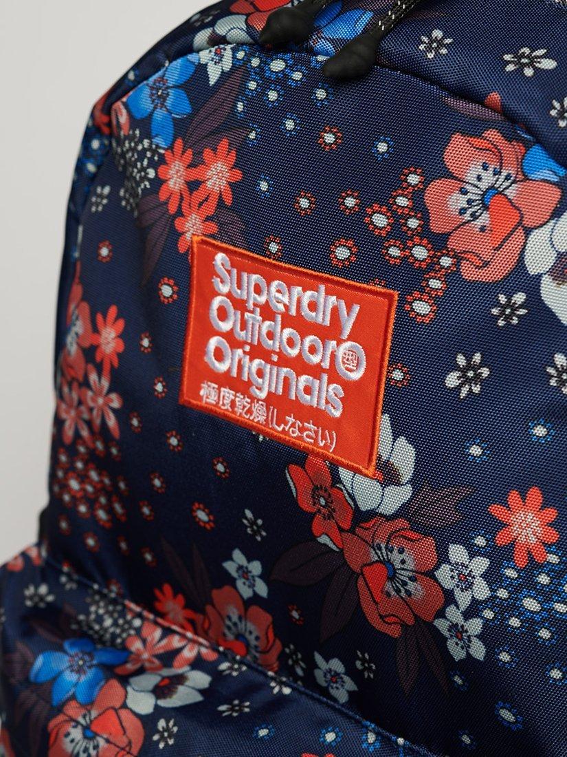 Floral superdry backpack online