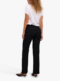 MY ESSENTIAL WARDROBE Lara Mide Rise Wide Leg Jeans - view 2, Black Wash