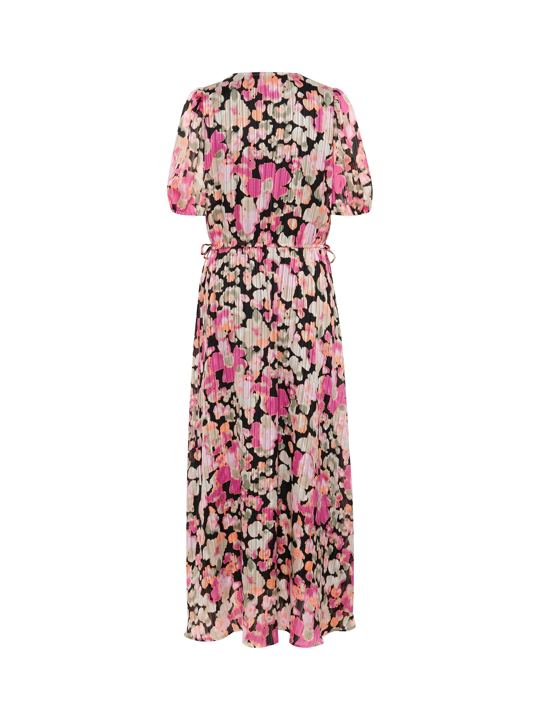 Product image 6 of 6, which shows KAFFE Alina Floral Print V-Neck Maxi Dress, Multi, 8