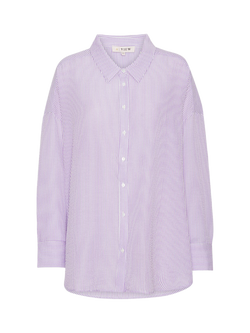 A-VIEW Sonja Stripe Shirt, Purple/White