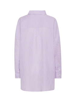 A-VIEW Sonja Stripe Shirt - view 2, Purple/White