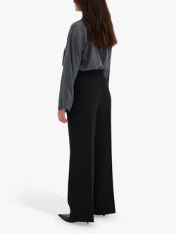 MY ESSENTIAL WARDROBE Tailored Wide Leg Trousers - view 2, Black