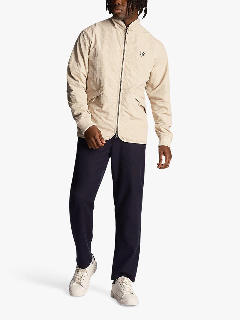 Product image 4 of 5, which shows Lyle & Scott Deck Bomber Jacket, Discovery Khaki, XS