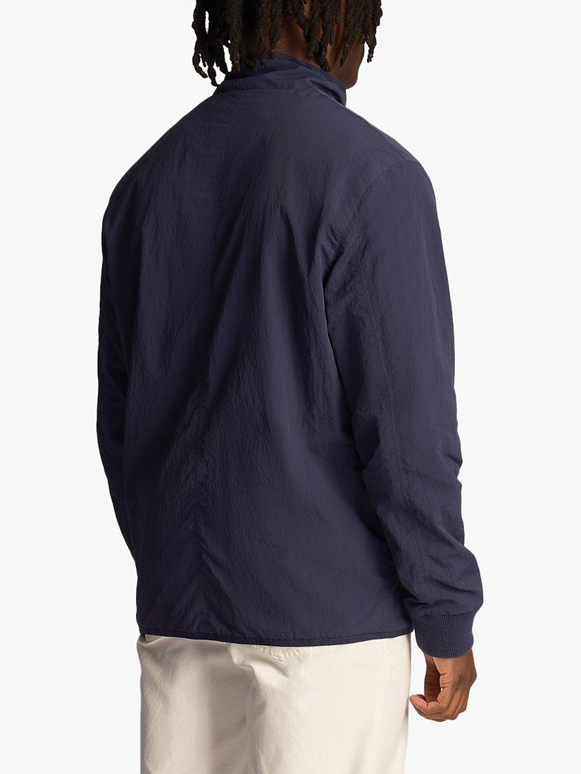 Product image 2 of 5, which shows Lyle & Scott Deck Bomber Jacket, Midnight Navy, XS