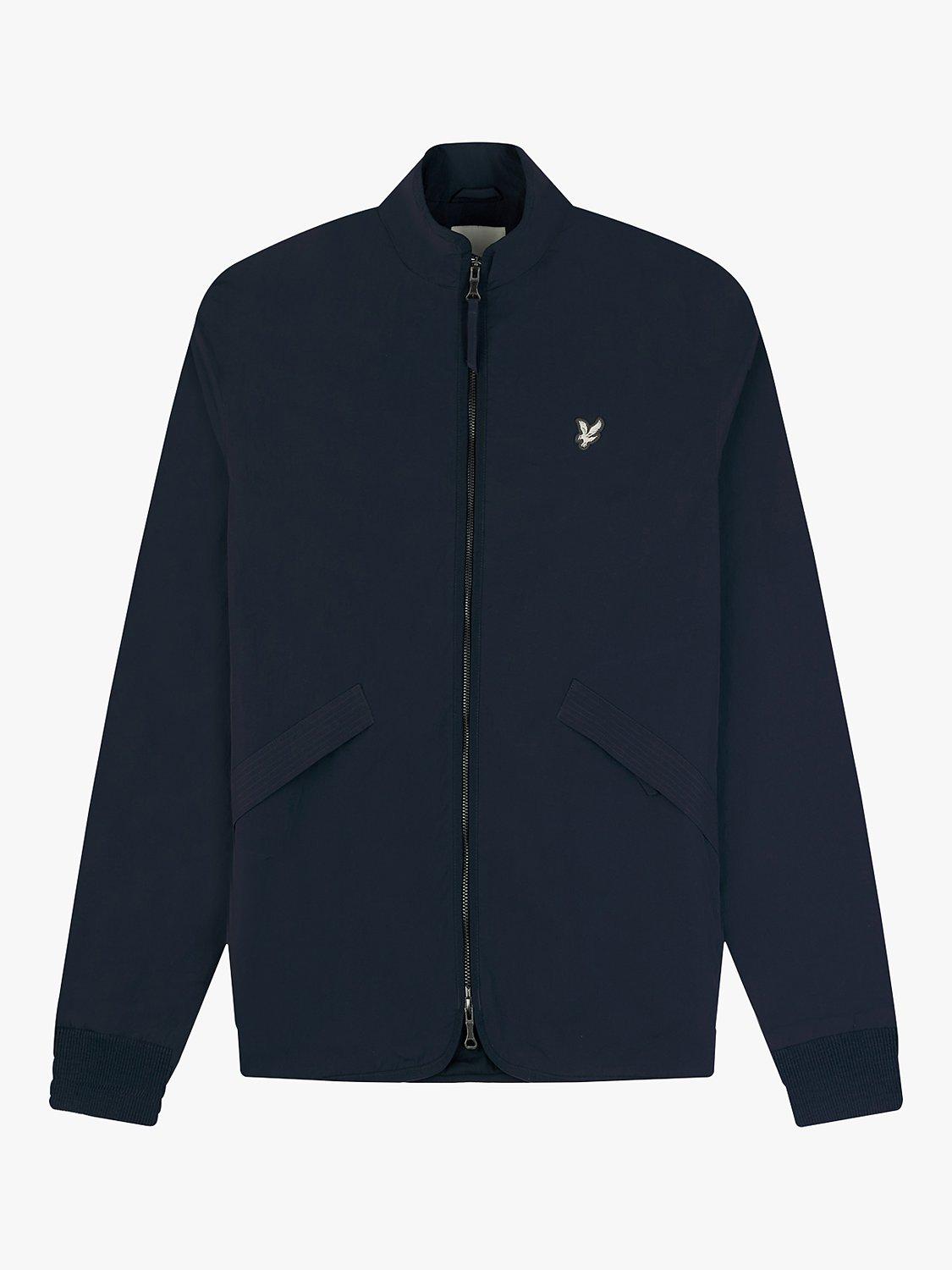 Product image 3 of 5, which shows Lyle & Scott Deck Bomber Jacket, Midnight Navy, XS