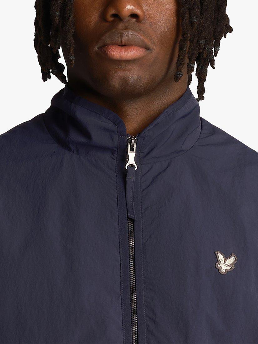 Product image 5 of 5, which shows Lyle & Scott Deck Bomber Jacket, Midnight Navy, XS