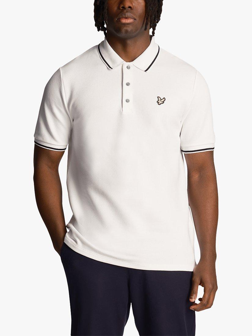 Lyle & Scott Flatback Pique Tipped Polo Shirt